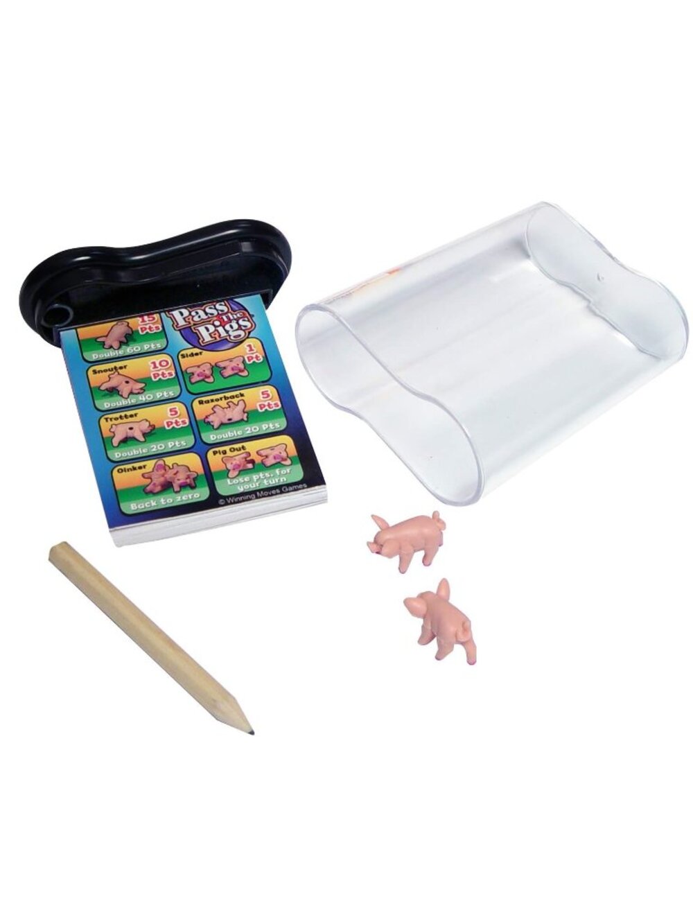 Pass The Pigs Travel Game With Pig Sty Dice Cup Complete *Open Box* - Picture 3 of 16